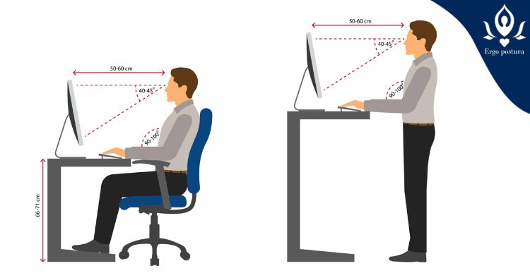 Mejorar estabilidad postural frente computadora